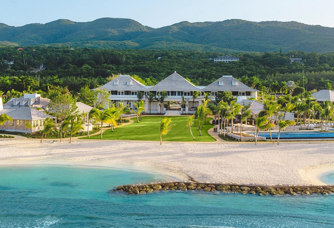 Half Moon Jamaica legendary luxury resort with private beach, historic grounds, golf course, and upscale villas near Montego Bay.